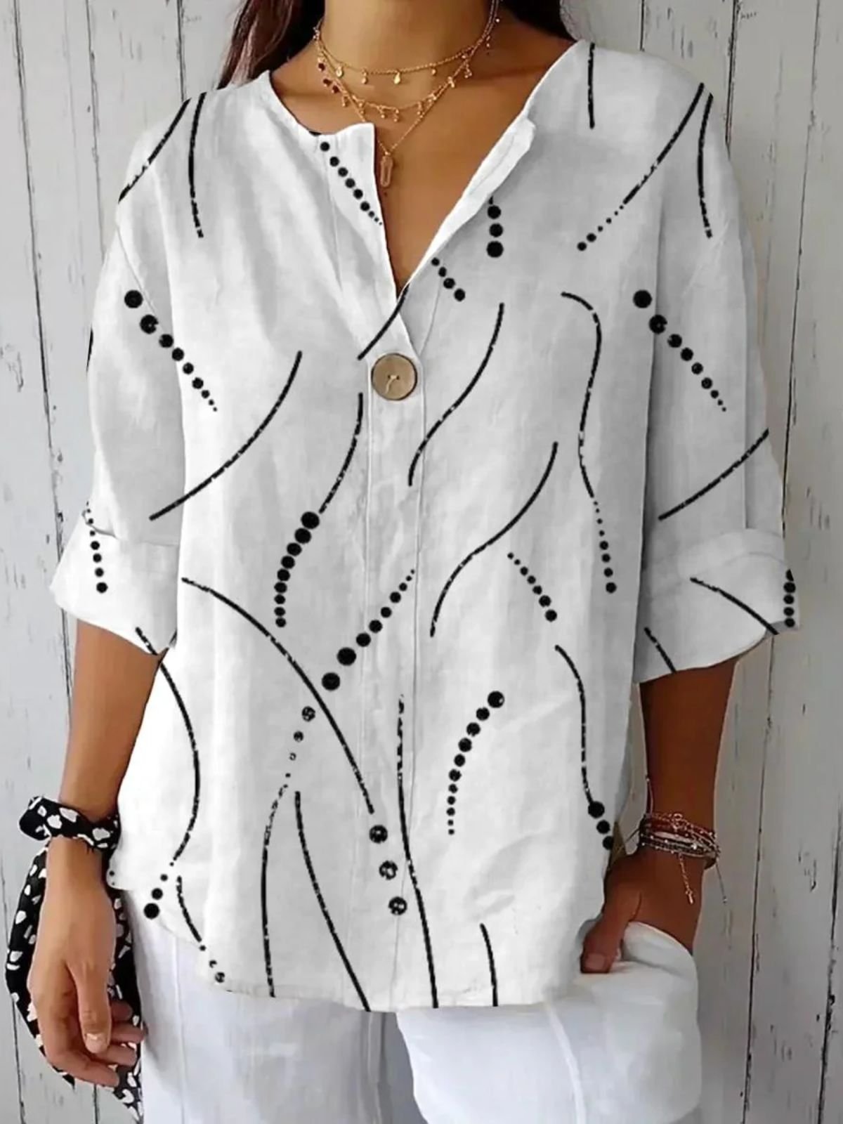 Simple Loose Blouse