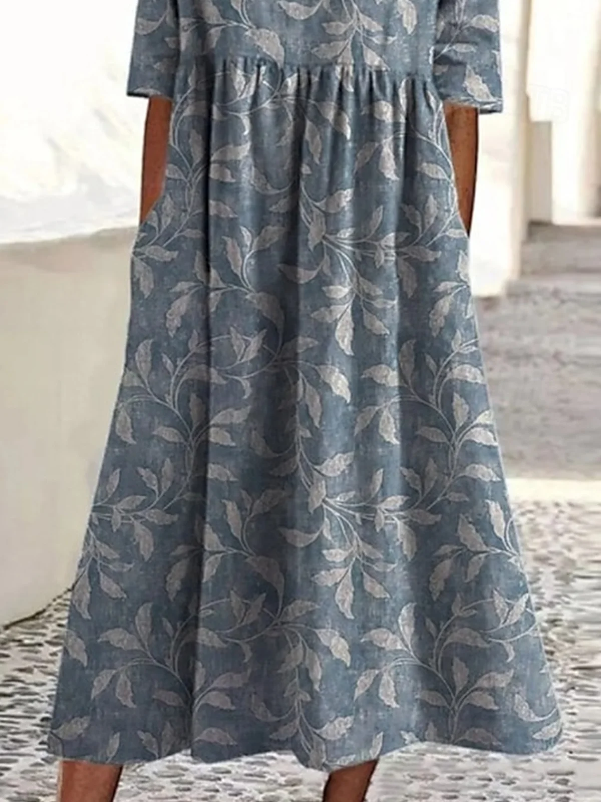 Plants Casual Dress With No