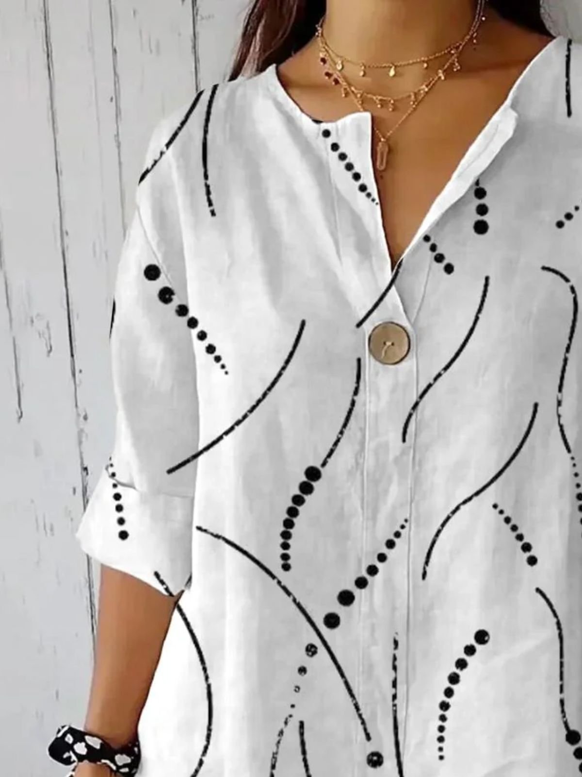 Simple Loose Blouse