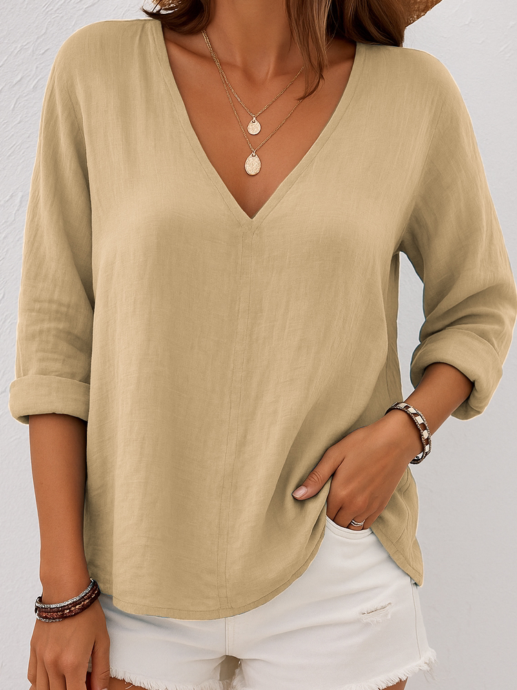 Casual Regular Fit Cotton T-Shirt