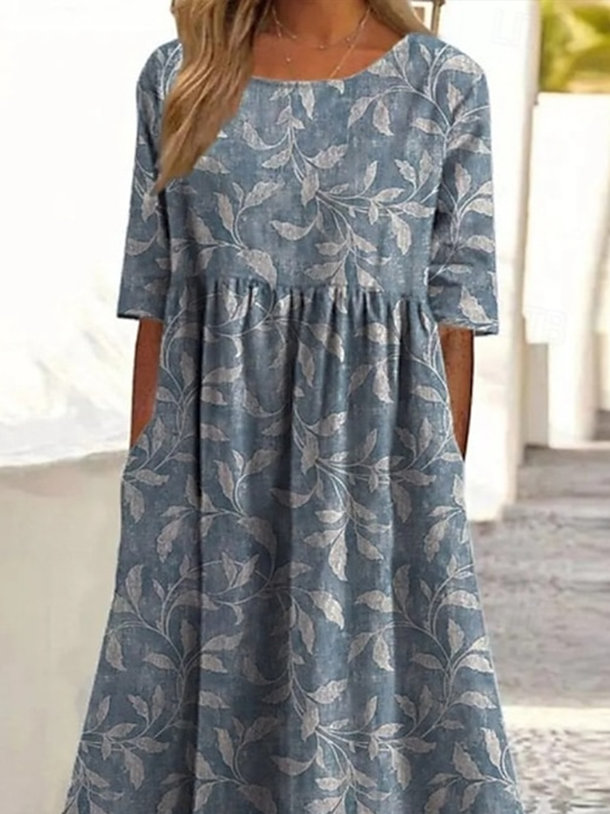 Plants Casual Dress With No