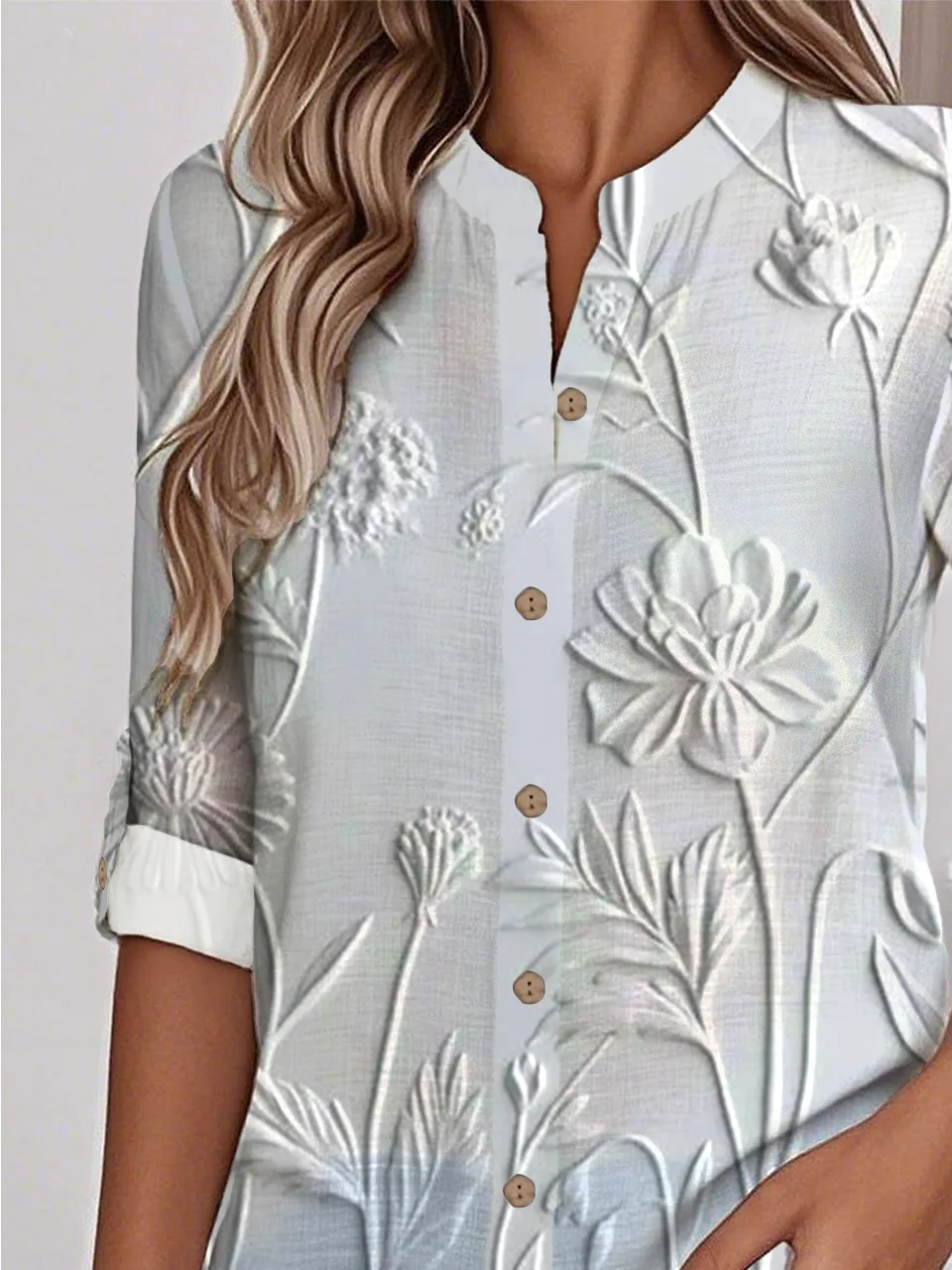 Simple Loose 3D Printing Shirt