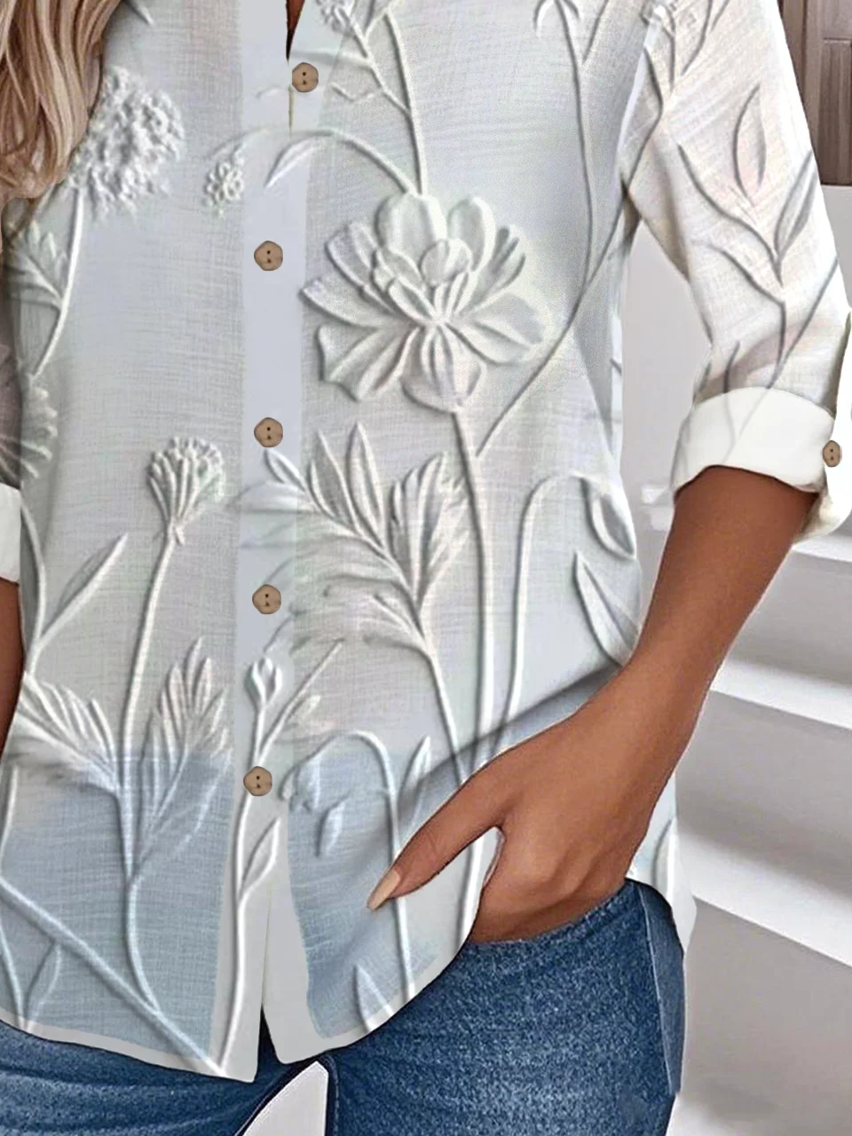 Simple Loose 3D Printing Shirt