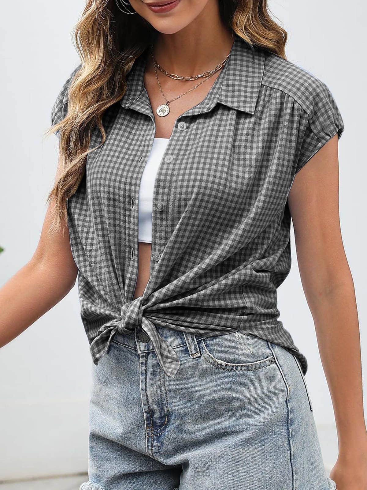 Vintage Regular Fit Plaid Shirt