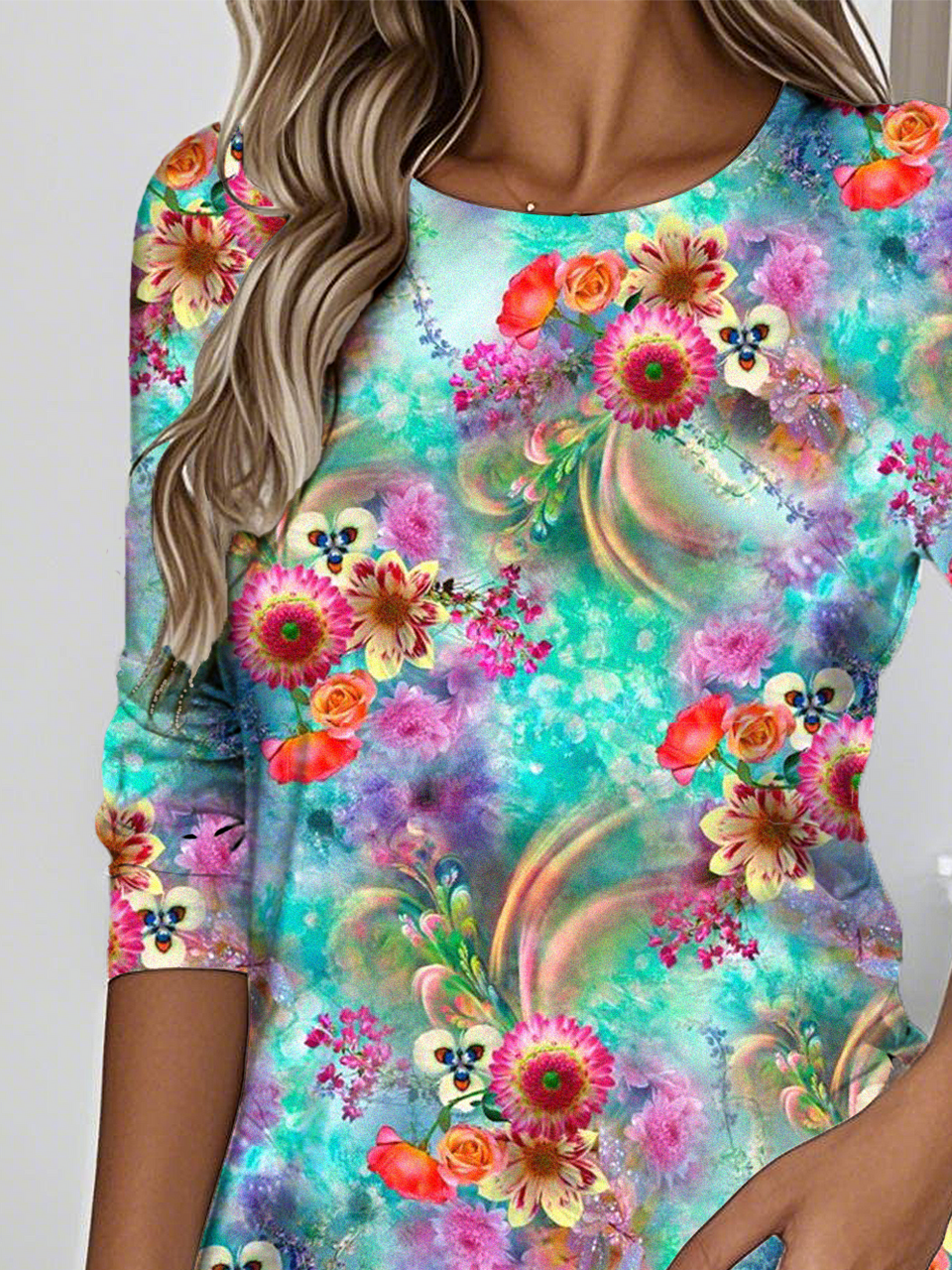 Print Casual Long Sleeve T-Shirt
