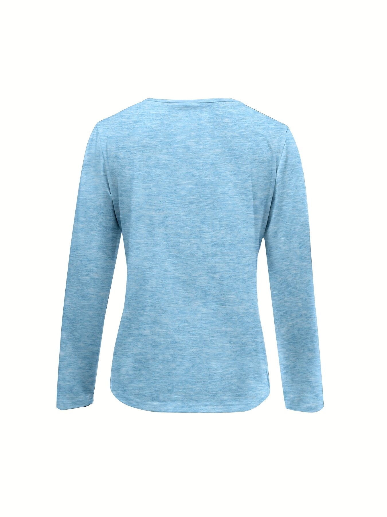 V Neck Cotton-Blend Loose Vintage T-Shirt