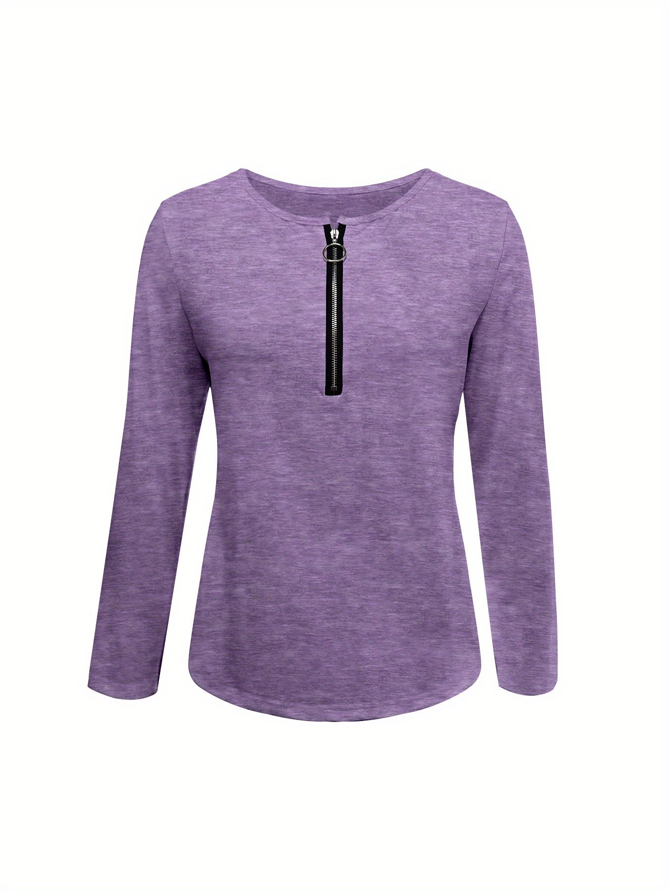 V Neck Cotton-Blend Loose Vintage T-Shirt