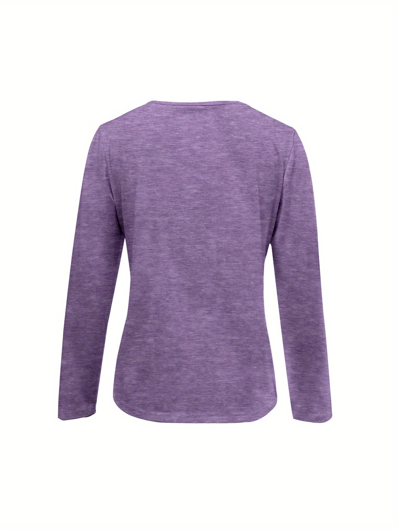 V Neck Cotton-Blend Loose Vintage T-Shirt