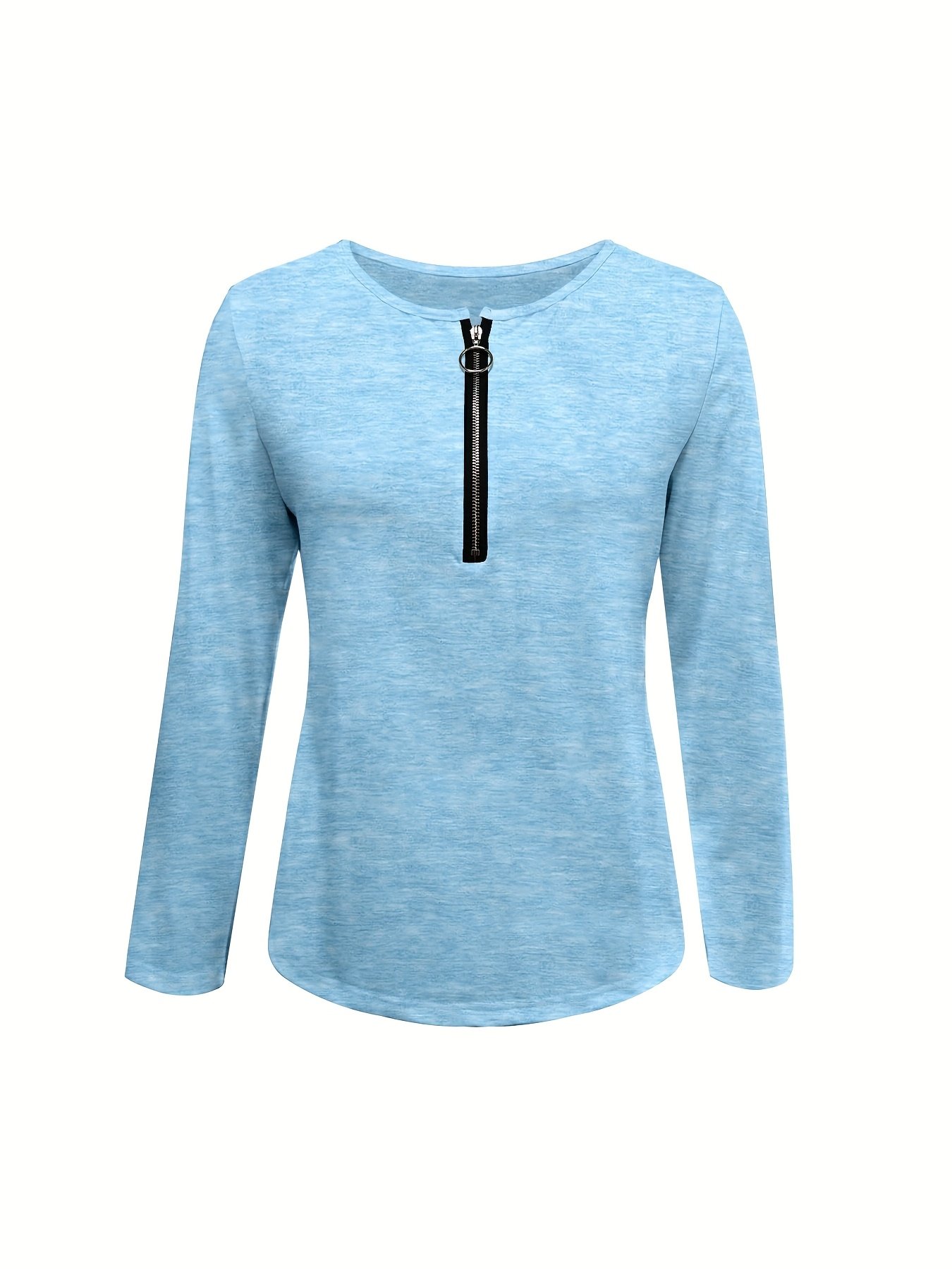 V Neck Cotton-Blend Loose Vintage T-Shirt