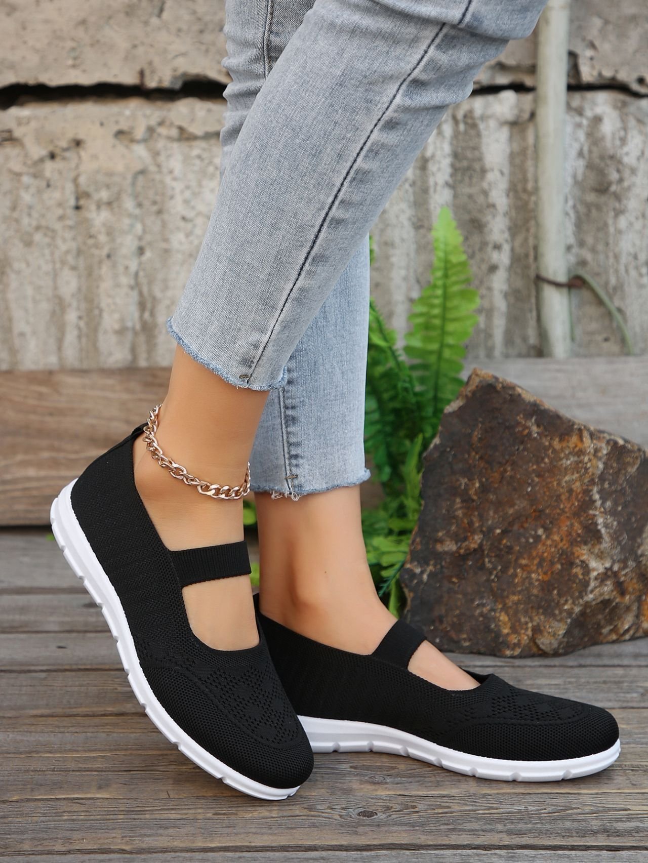 Plain Casual Pvc All Season Casual Shoes