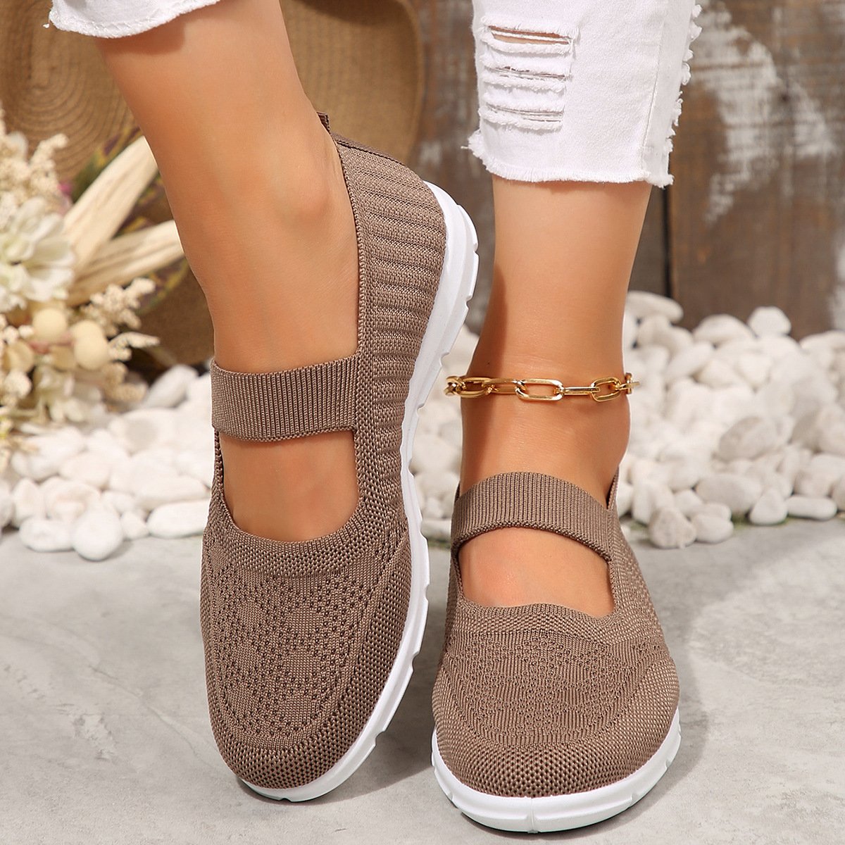 Plain Casual Pvc All Season Casual Shoes