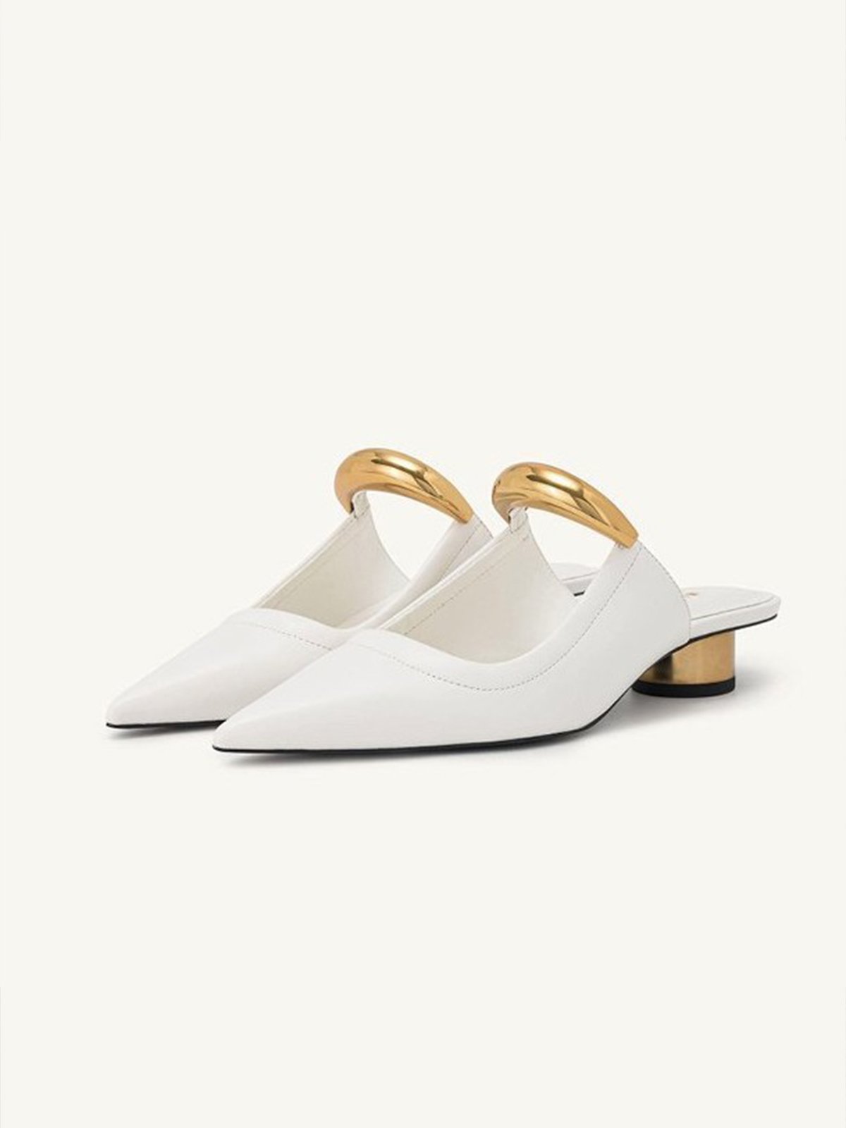 Pu Plain Urban Shallow Shoes