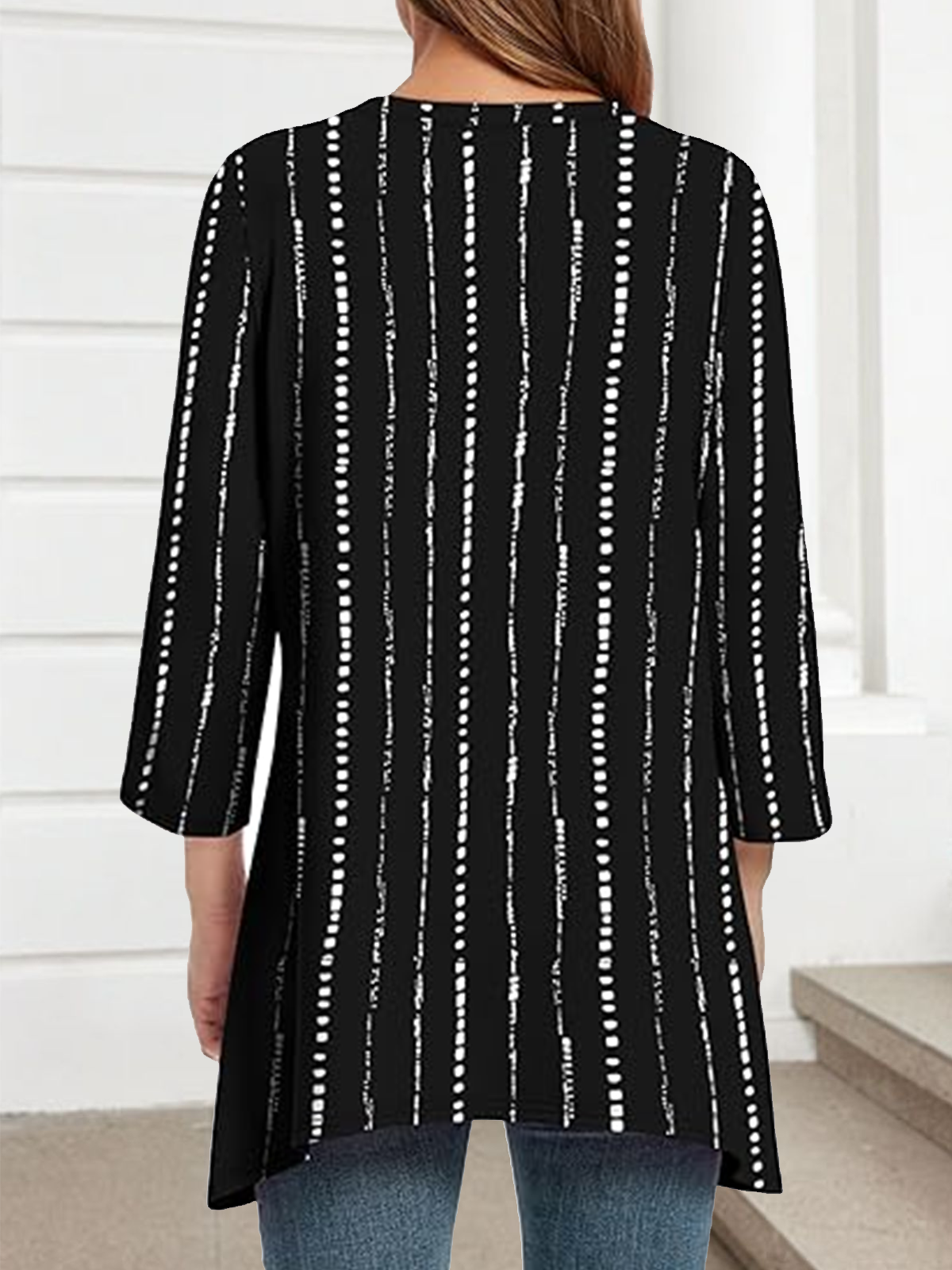 Crew Neck Casual Striped Regular Fit T-Shirt