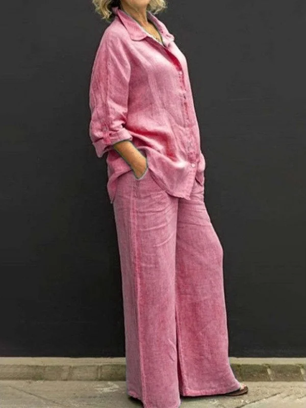 Women's Adjustable Strap Plain Daily Going Out Two-Piece Set Green Casual Spring/Fall Top With Pants Matching Set