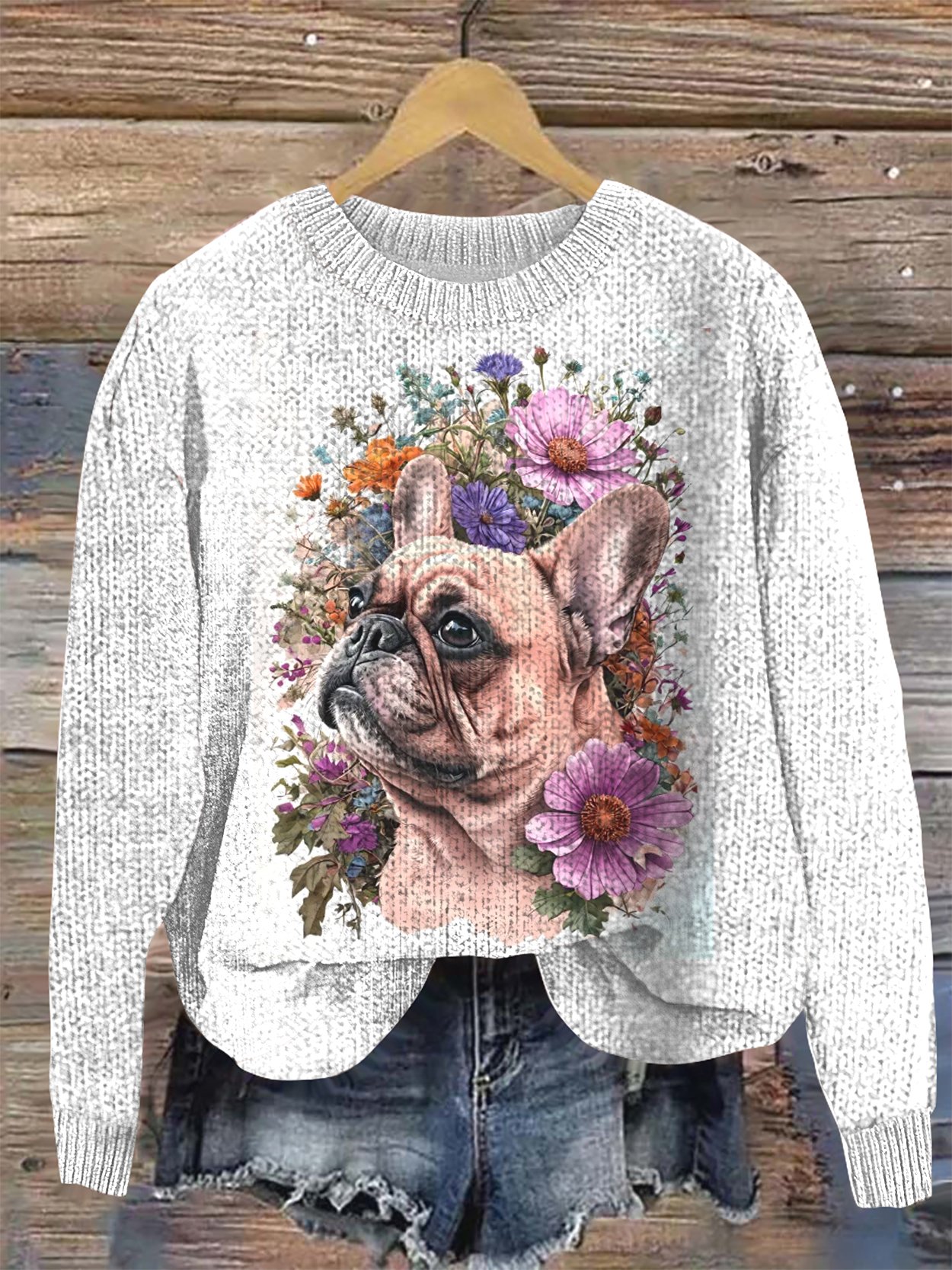 Animal Regular Fit Casual Wool/Knitting Sweater