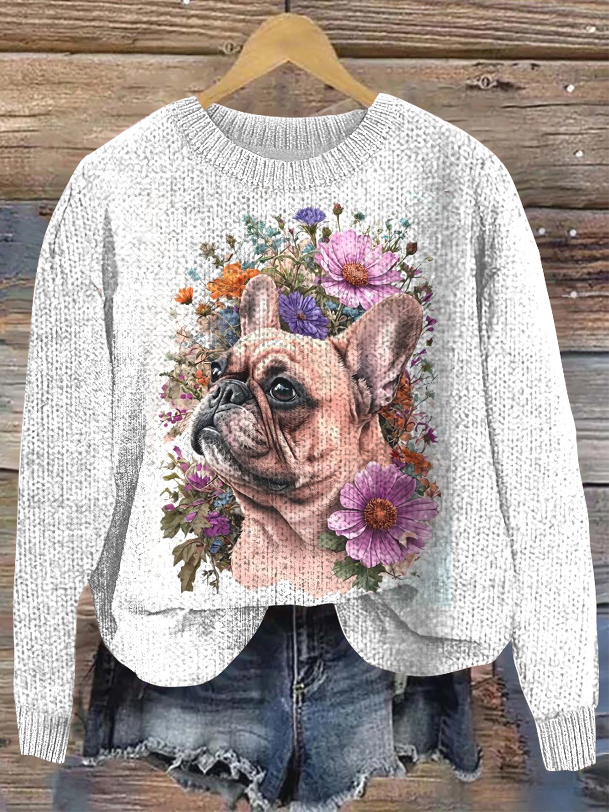 Animal Regular Fit Casual Wool/Knitting Sweater