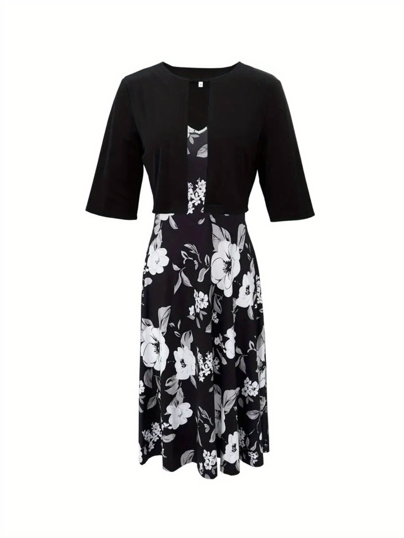 Women's Printing Floral Daily Going Out Two-Piece Set Light Blue Casual Summer Coat With Skirt Matching Set