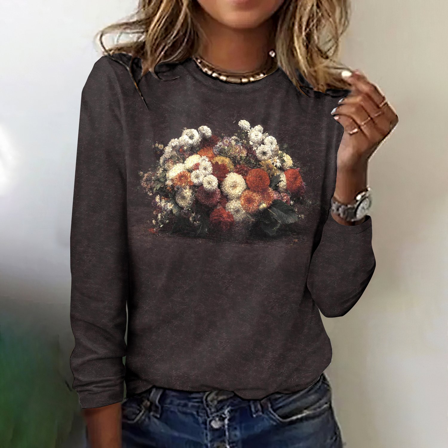 Cotton Plaid Vintage T-Shirt