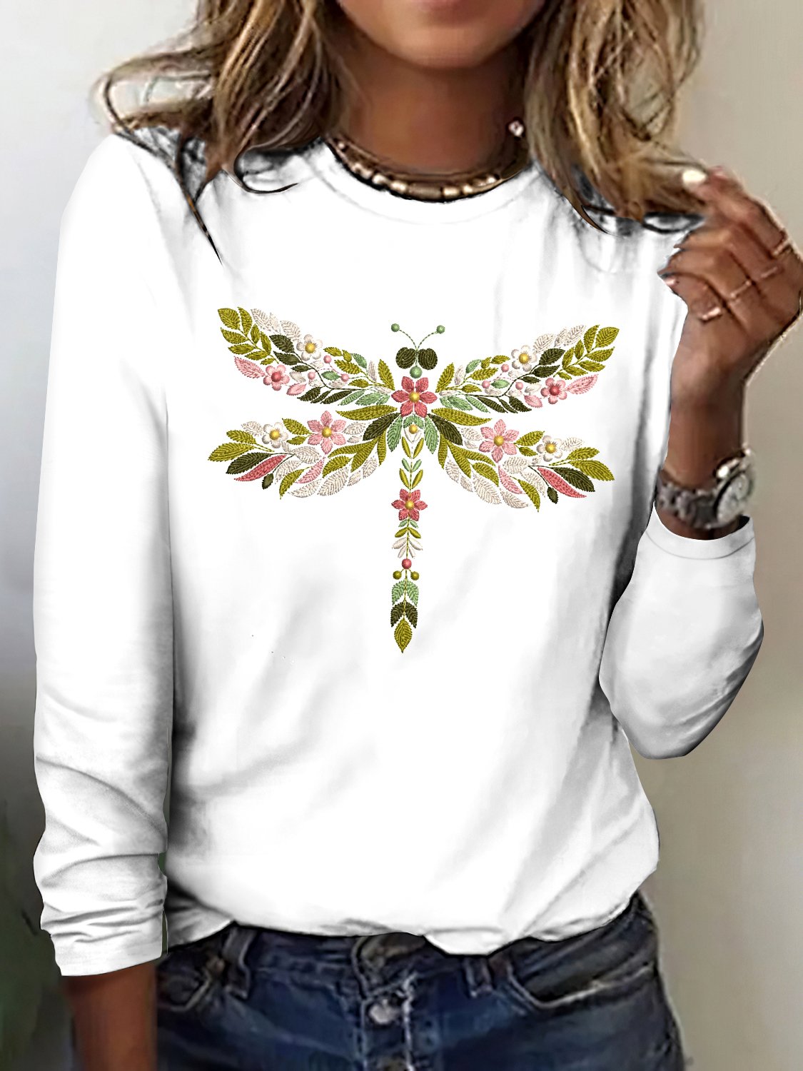 Crew Neck Casual T-Shirt