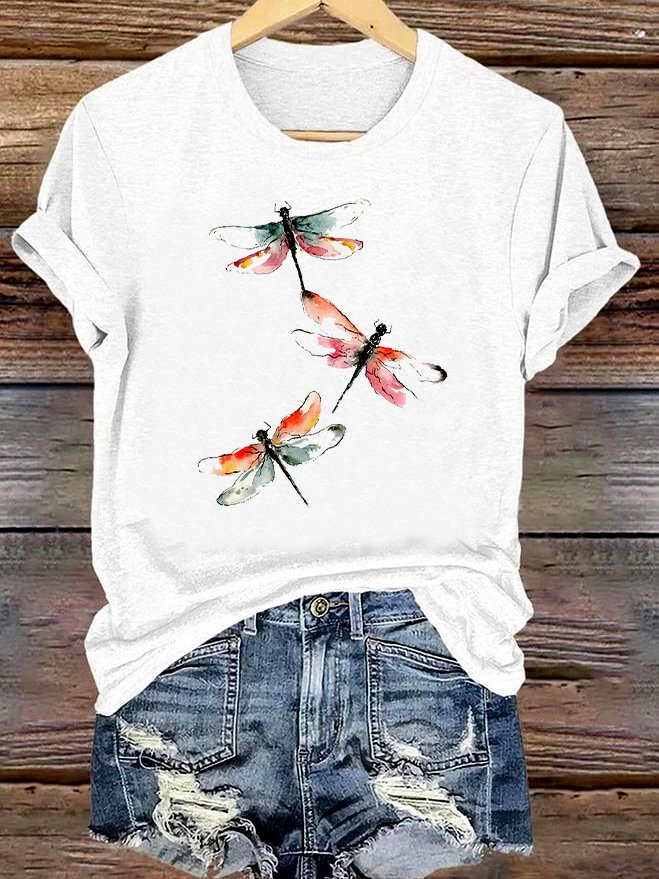 Crew Neck Regular Fit Casual T-Shirt