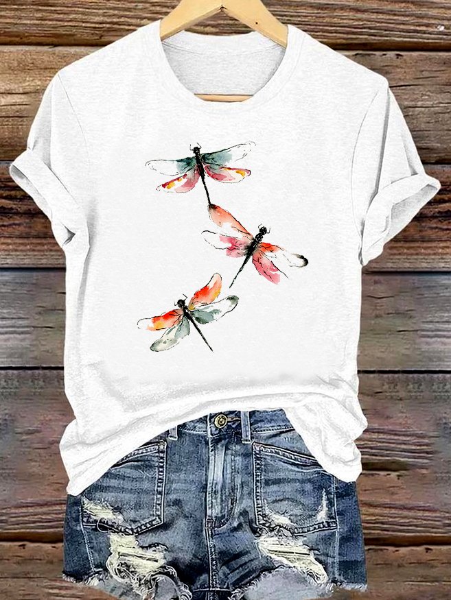 Crew Neck Regular Fit Casual T-Shirt