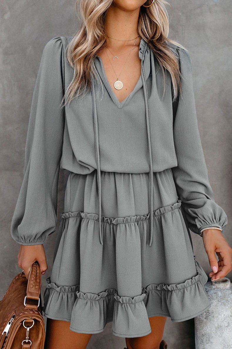 Regular Fit Casual Dress With No