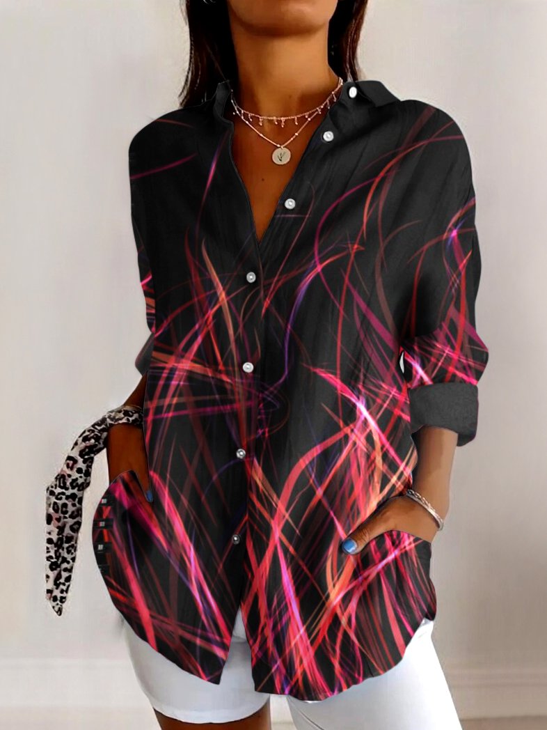 Casual Geometric Shirt