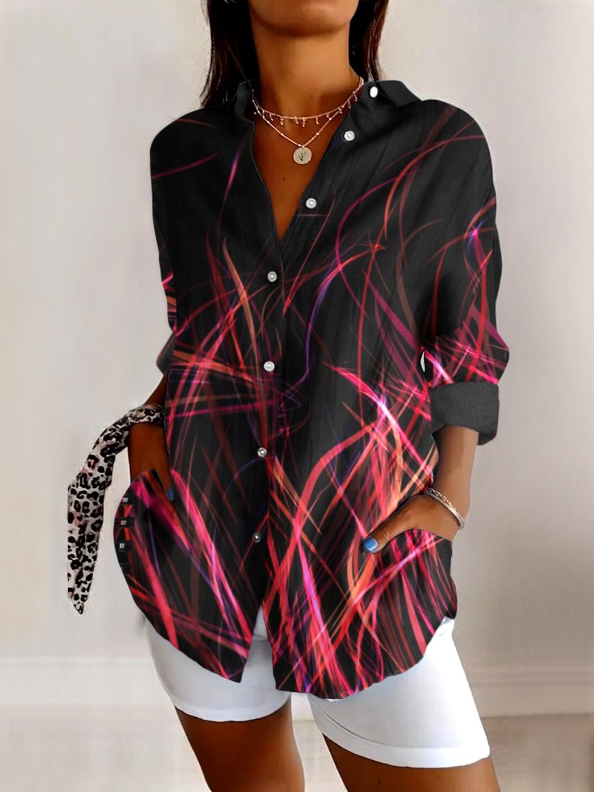 Casual Geometric Shirt