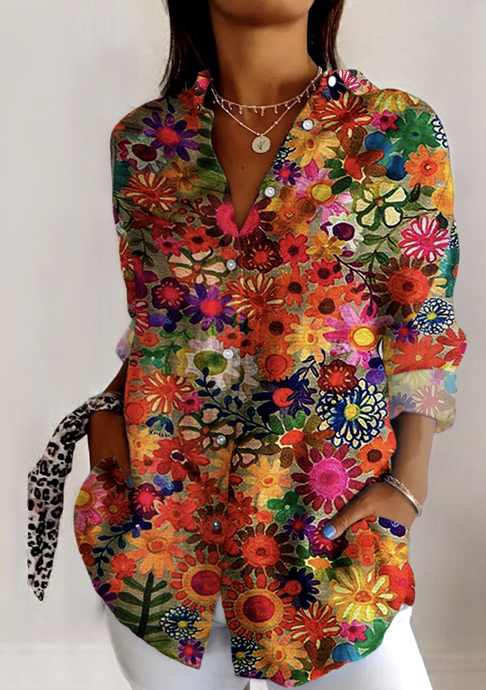 Casual Geometric Shirt