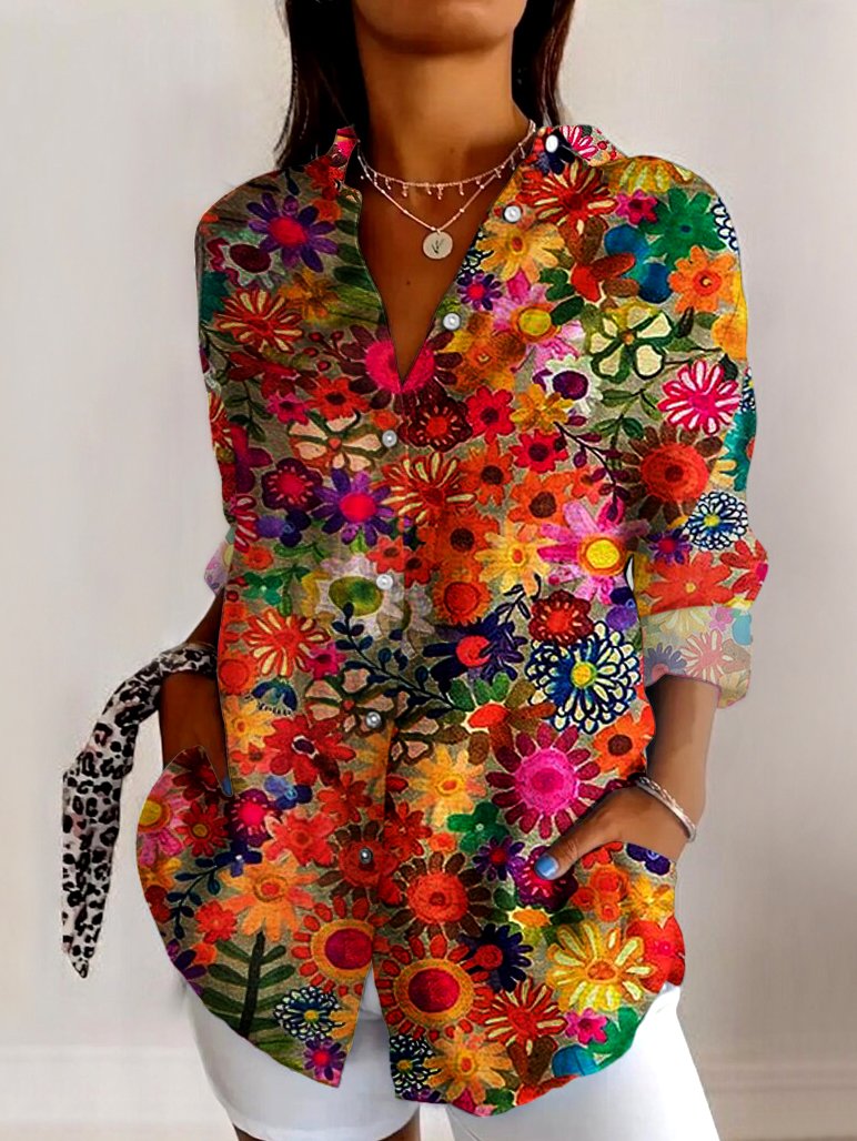 Casual Geometric Shirt