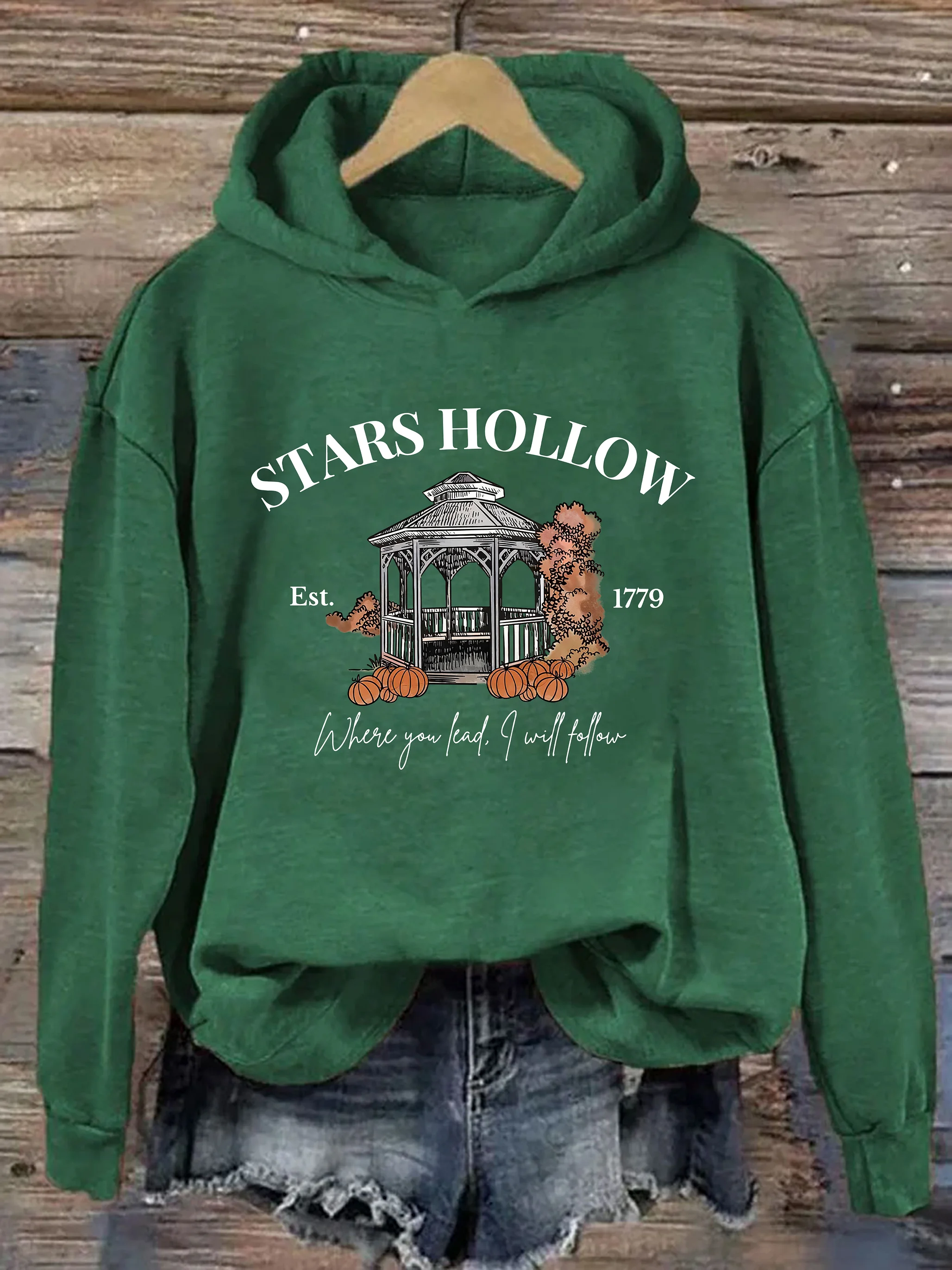Stars Hollow Where You Lead I Will Follow Hoodie