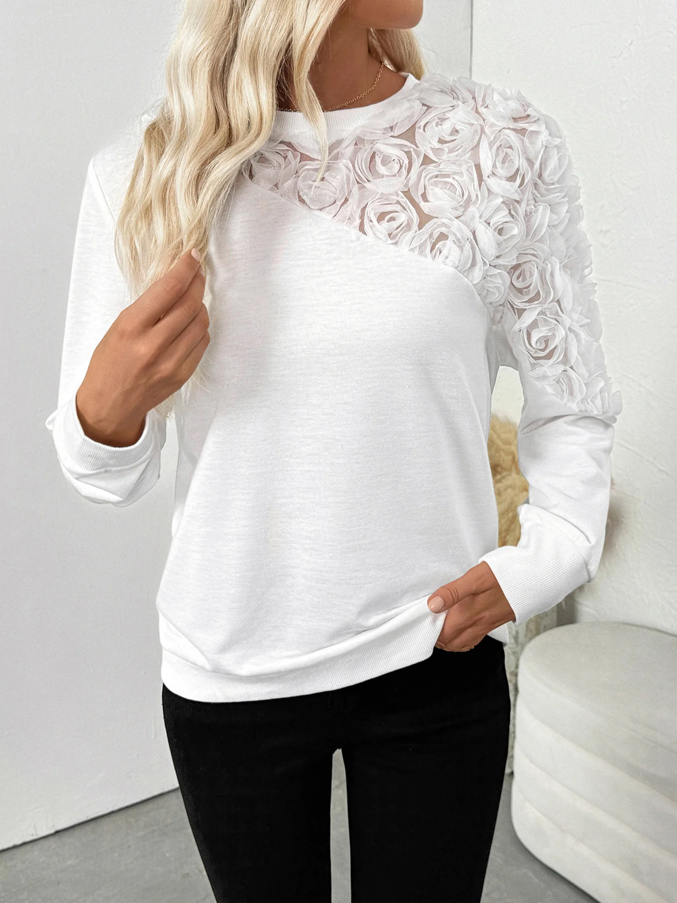 Regular Fit Casual Sweatshirt