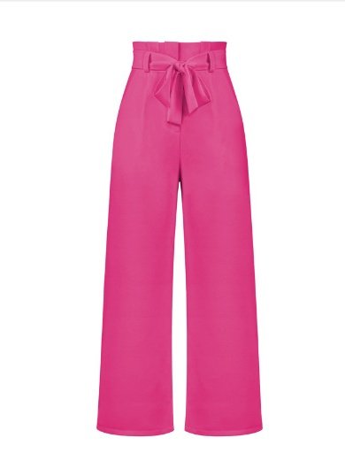 Women's  Elastic Waist H-Line Wide Leg Pants Daily Going Out Pants White Casual Split Joint Plain Spring/Fall Pants