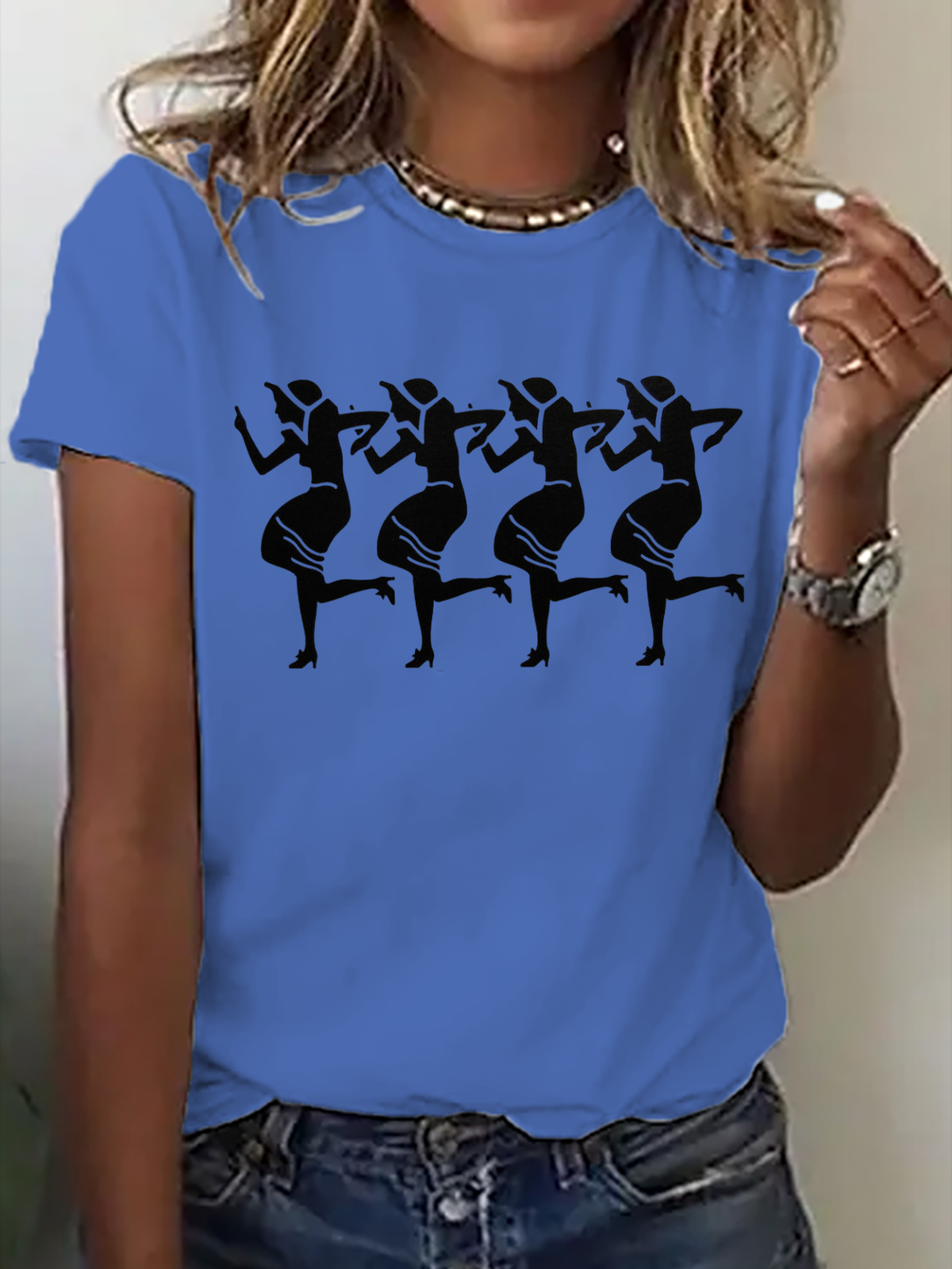 Music Festival ThePointer SistersLyrics Born Round Neck Short Sleeve T-shirt