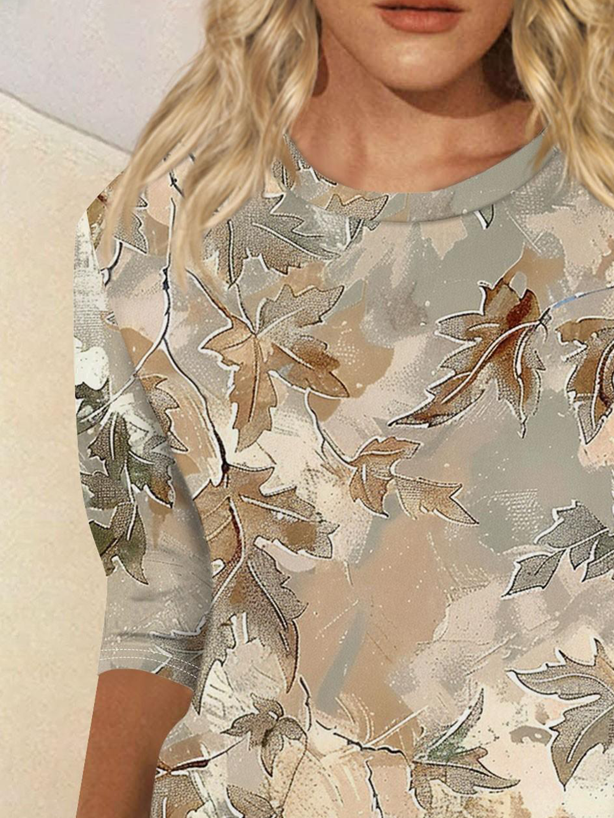 Boho Regular Fit Crew Neck Sweatshirt
