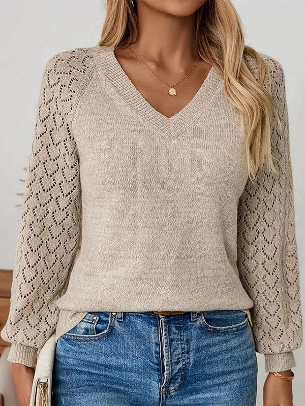 V Neck Casual T-Shirt