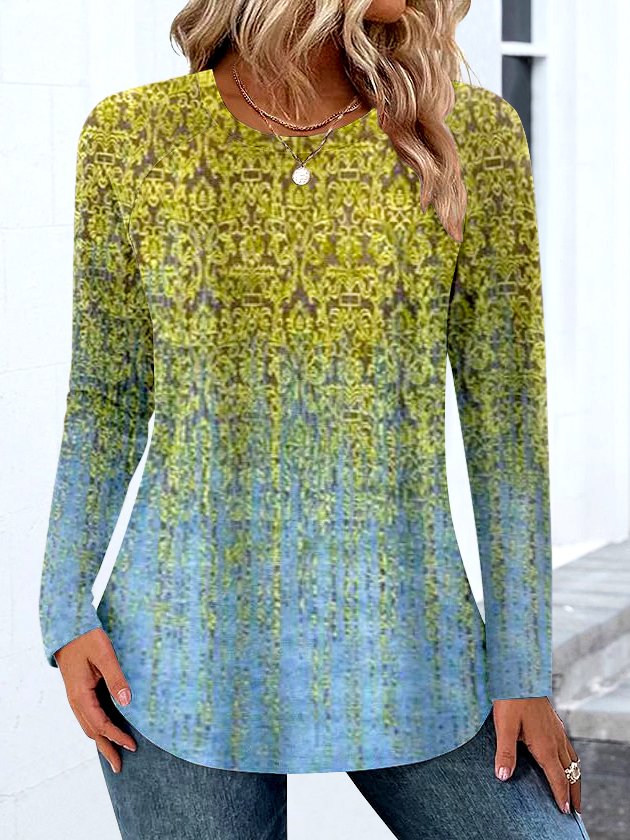 Casual Crew Neck T-Shirt