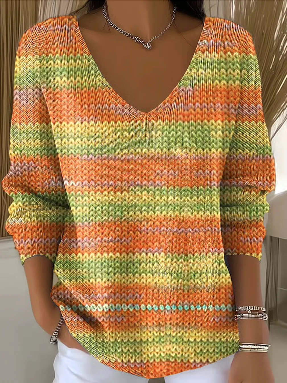 Casual Cotton Sweater