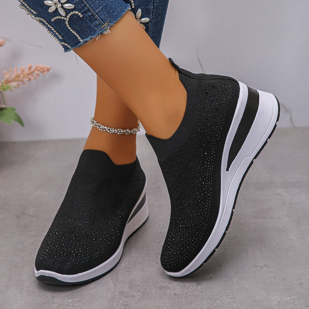 All Season Plain Casual Shoes