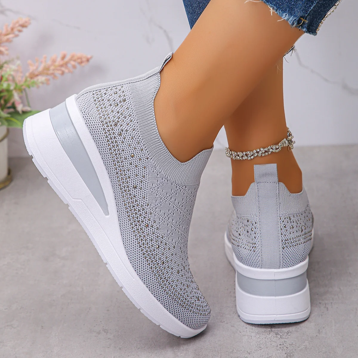 All Season Plain Casual Shoes