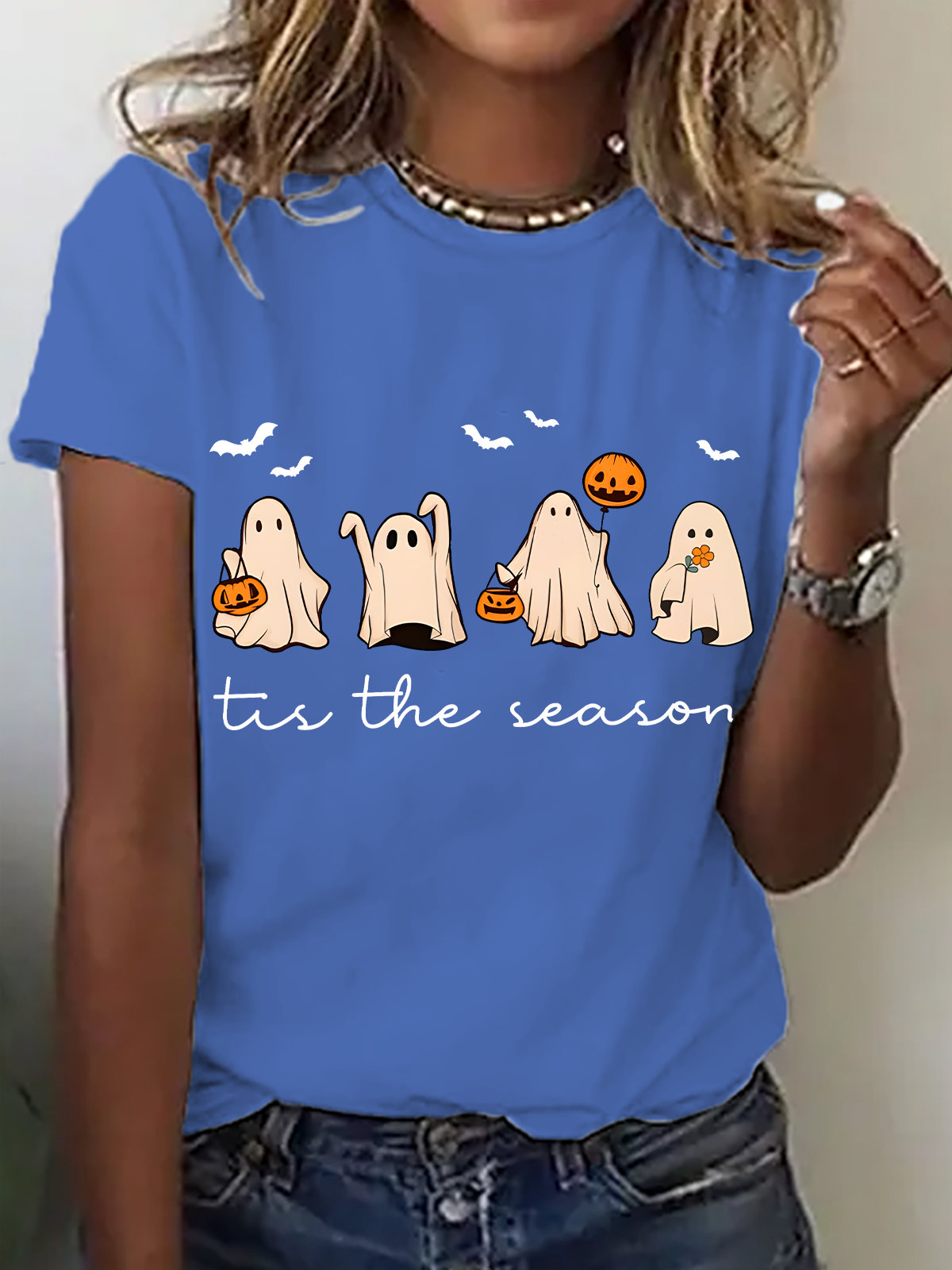 Women's Tis The Season Halloween T-Shirt