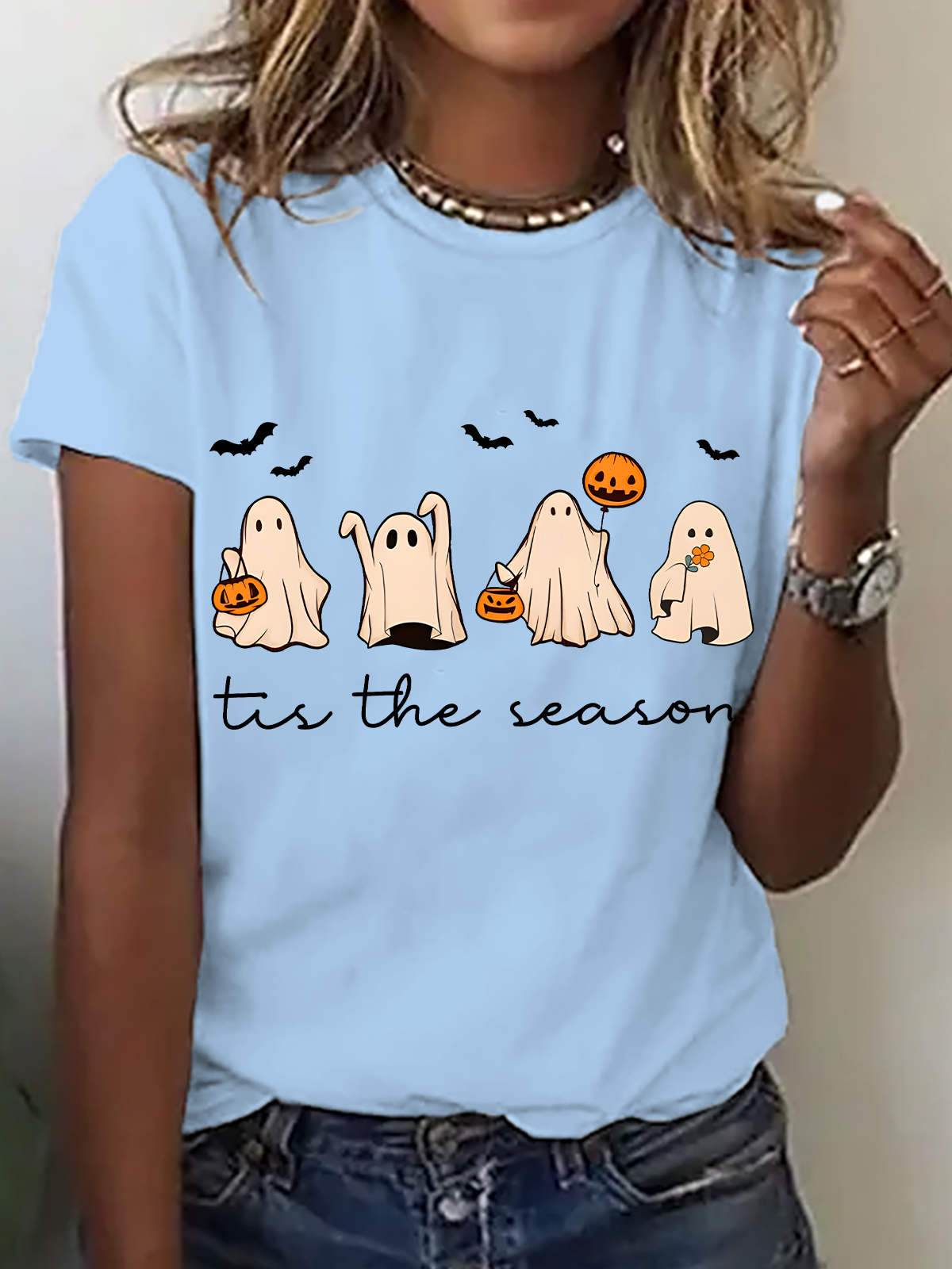 Women's Tis The Season Halloween T-Shirt