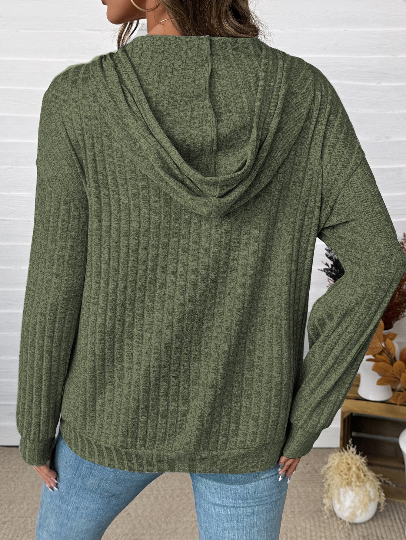 Simple Loose Sweatshirt
