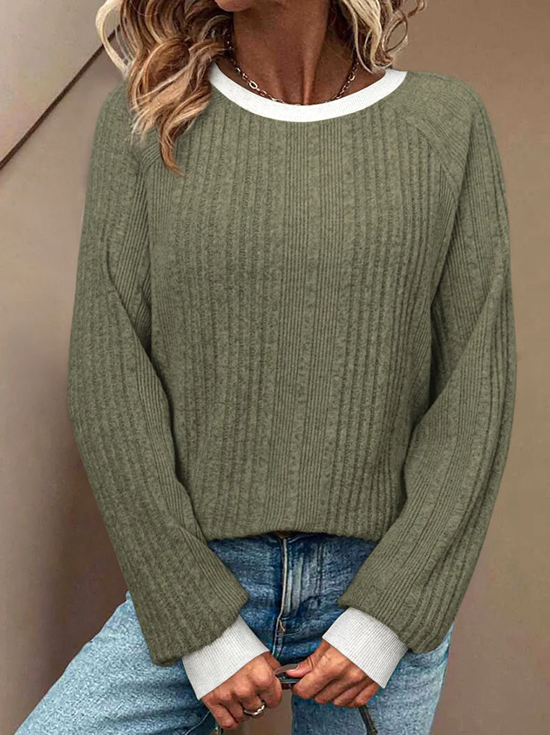 Cotton Crew Neck Casual T-Shirt