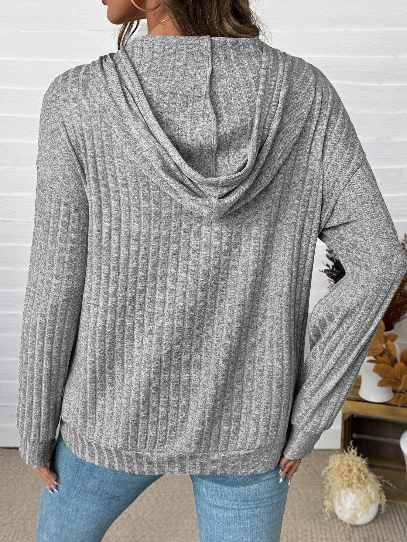 Simple Loose Sweatshirt