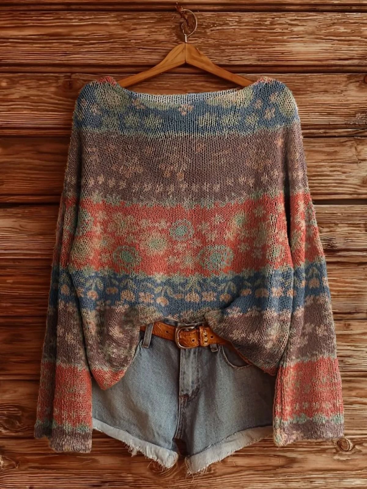 Ethnic Vintage Sweater