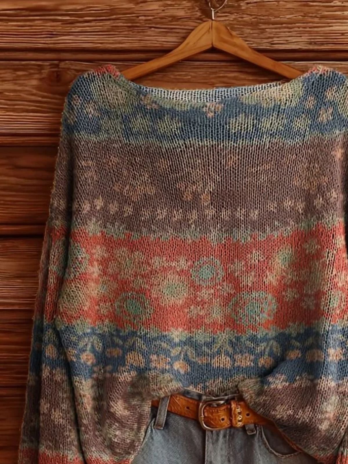 Ethnic Vintage Sweater