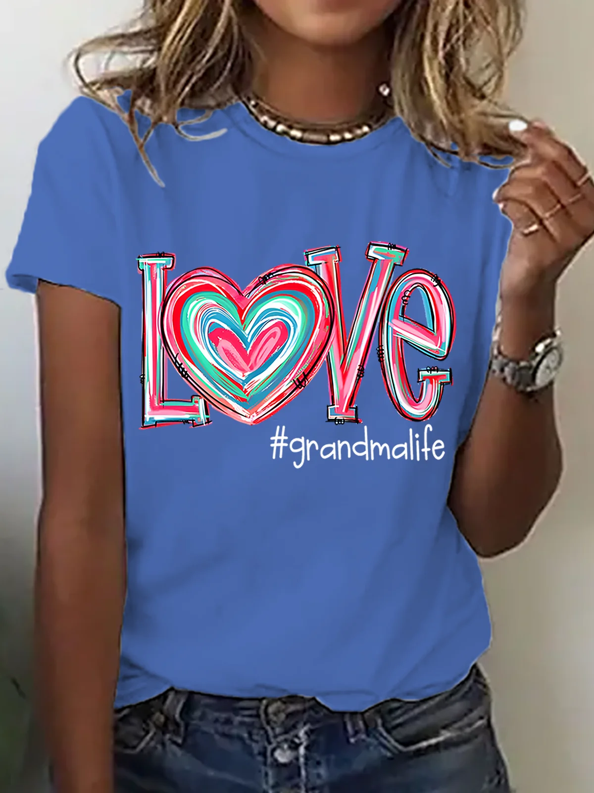 Women's Love Grandma Life T-Shirt