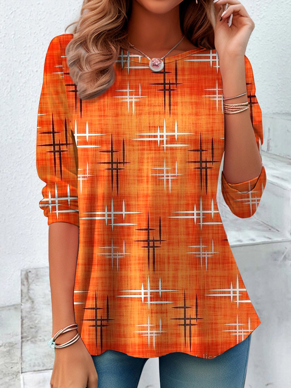 Halloween Crew Neck Cotton Casual T-Shirt