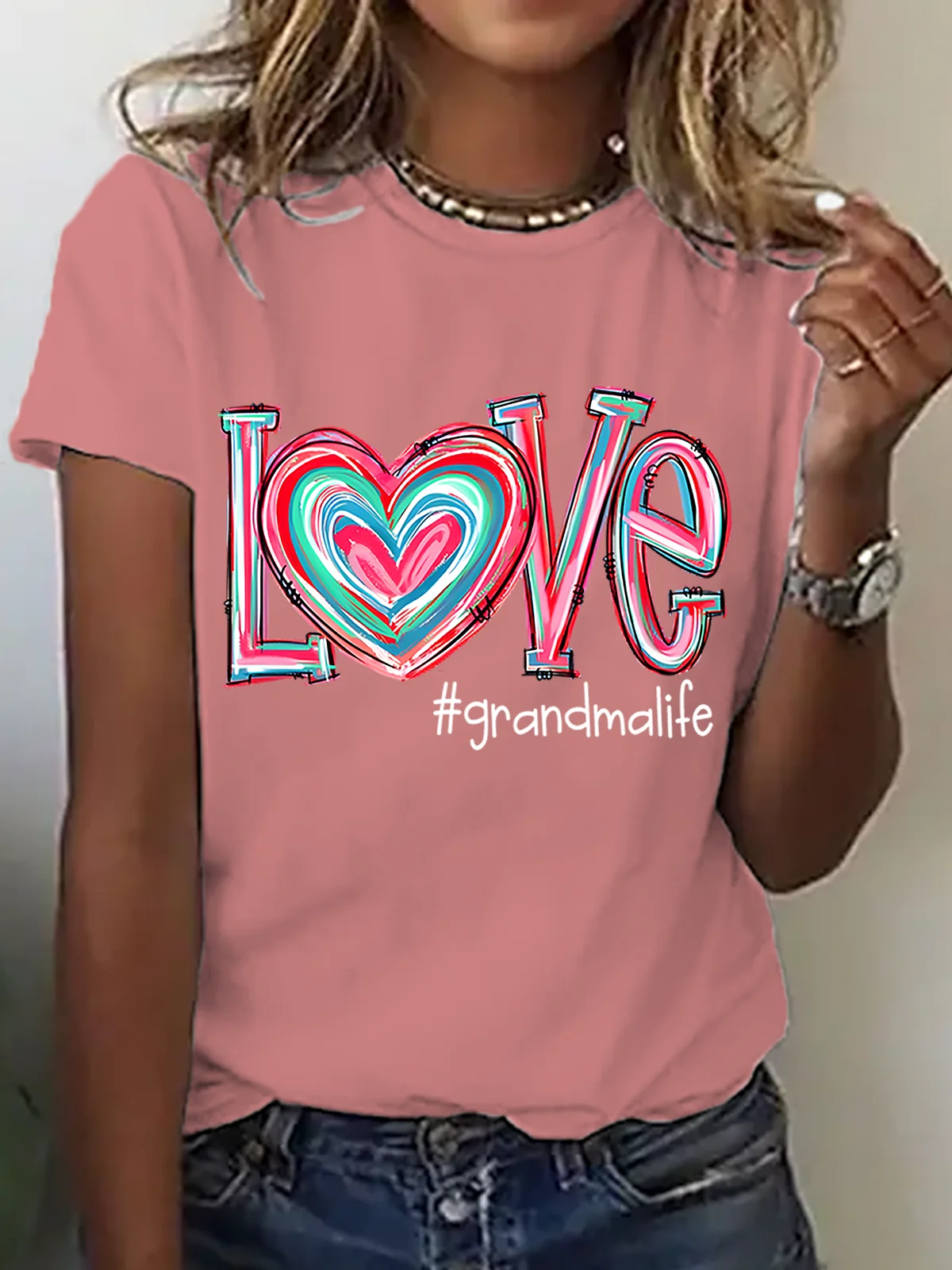 Women's Love Grandma Life T-Shirt